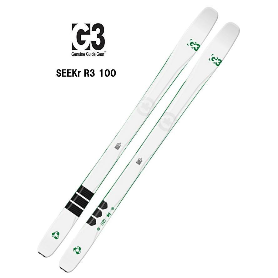 25 G3 ジースリー SEEKr R3 100 ビンディング無し 山スキー板
