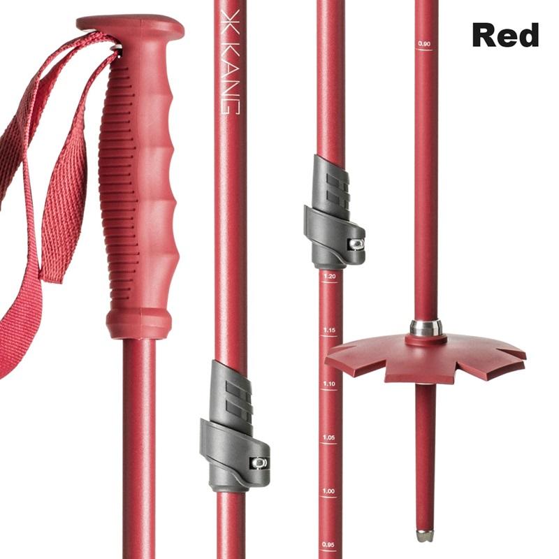 KANG カング TELESCOPIC 3PP 山スキー ポール ストック 伸縮 6色