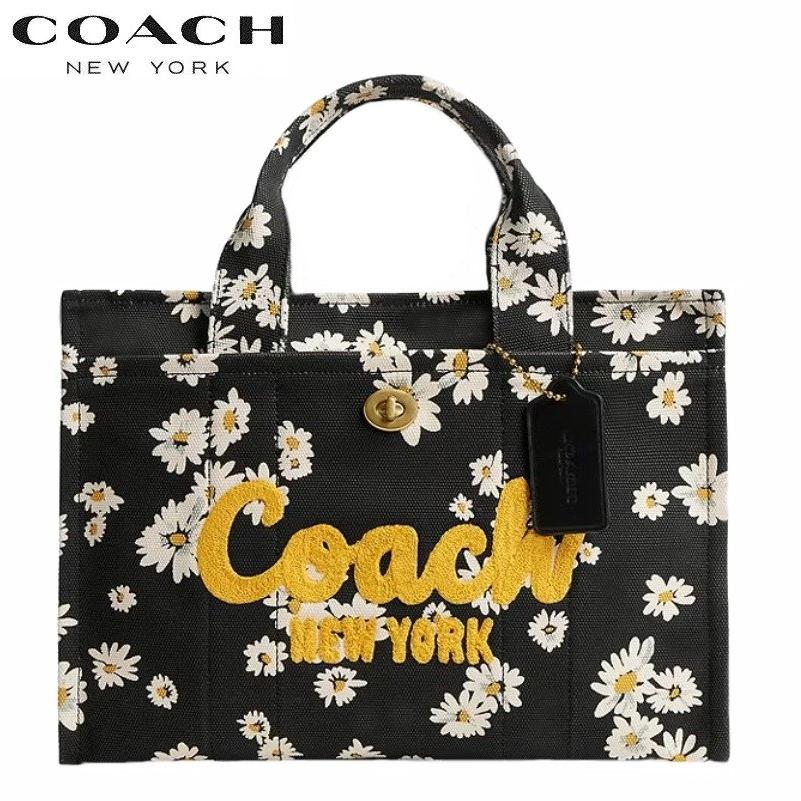 COACH（コーチ） 2024新作 花柄 CR658 バッグ トートバッグ ショルダー