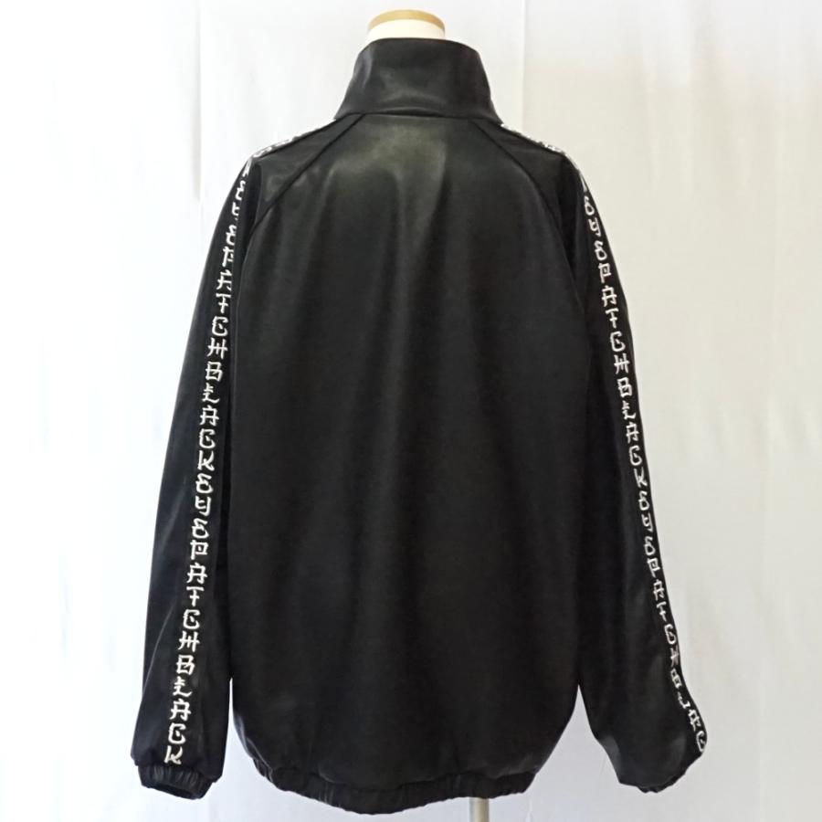BLACK EYE PATCH ブラックアイパッチ レザートラックジャケット