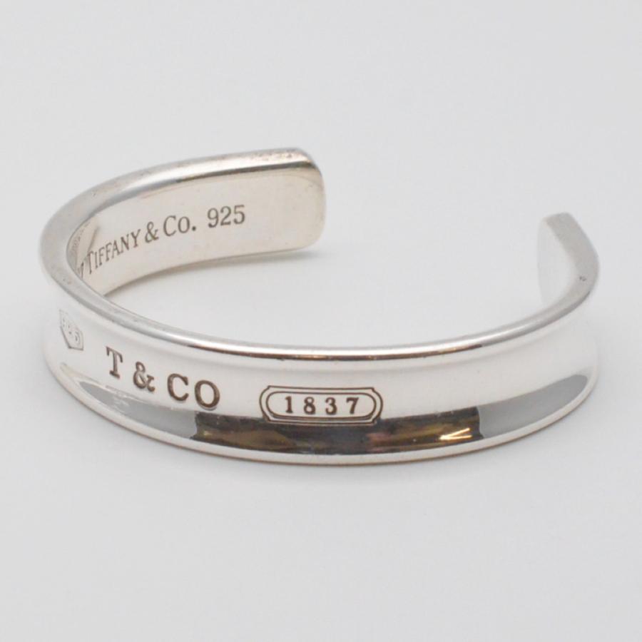 TIFFANY&Co.（ティファニー） 1837 バングル SV925 重量約40.2g 腕
