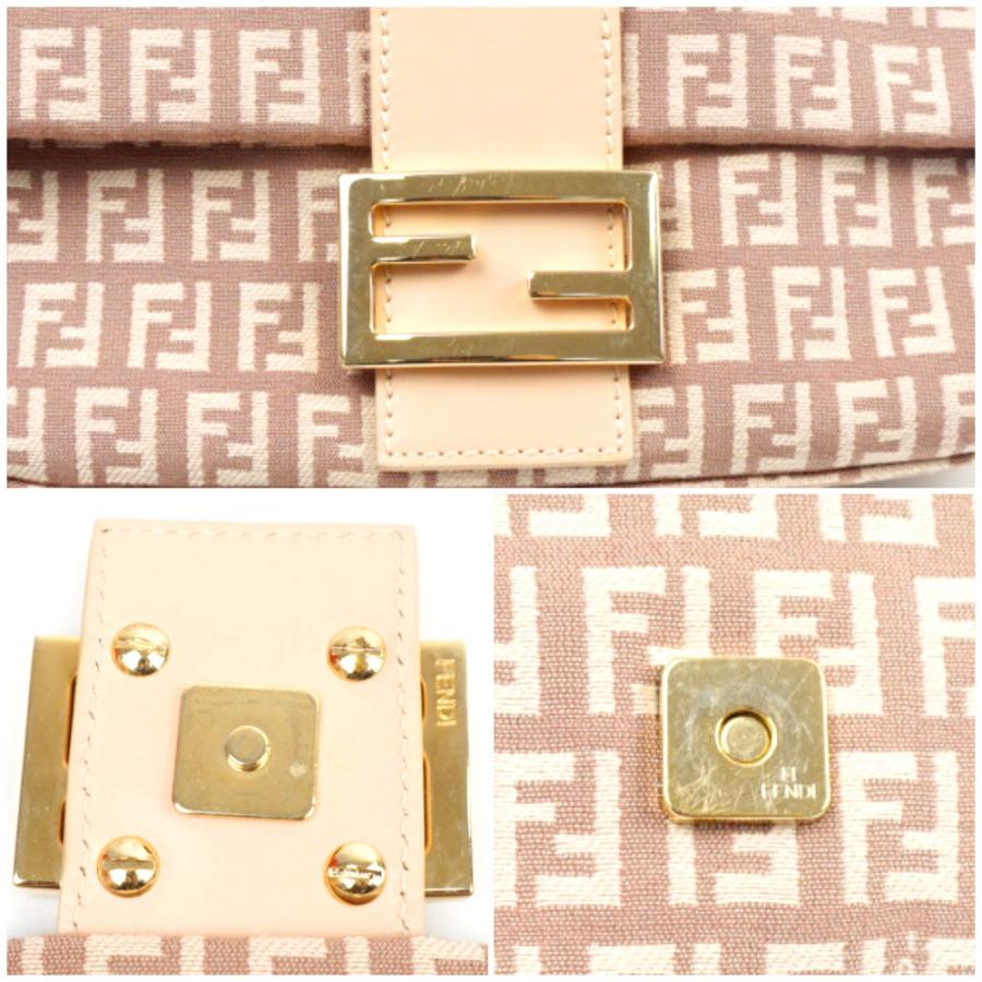 FENDI（フェンディ） ズッキーノ マンマバケット ピンク系 ゴールド