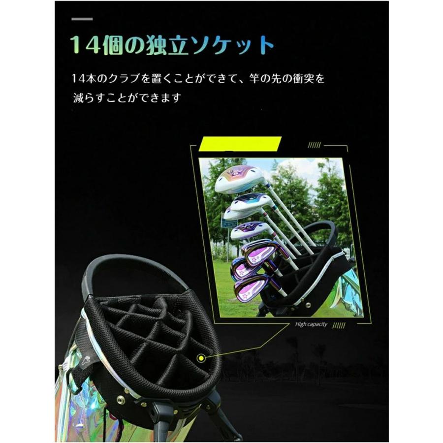 3月初旬ごろ発送】キャディバッグ PGM 規格品 スポーツ ゴルフバック