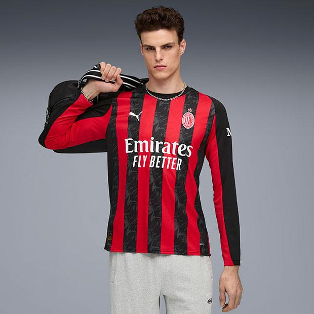 PUMA（プーマ） ACミラン 25-26 ホーム 長袖レプリカユニフォーム