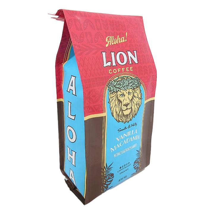 ライオンコーヒー バニラマカダミア 140g 粉 ハワイ LION COFFEE