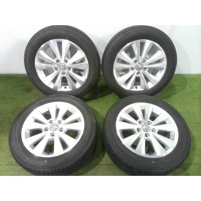 フォルクスワーゲン ゴルフ7 純正タイヤホイールセット 16インチ 6.5J+