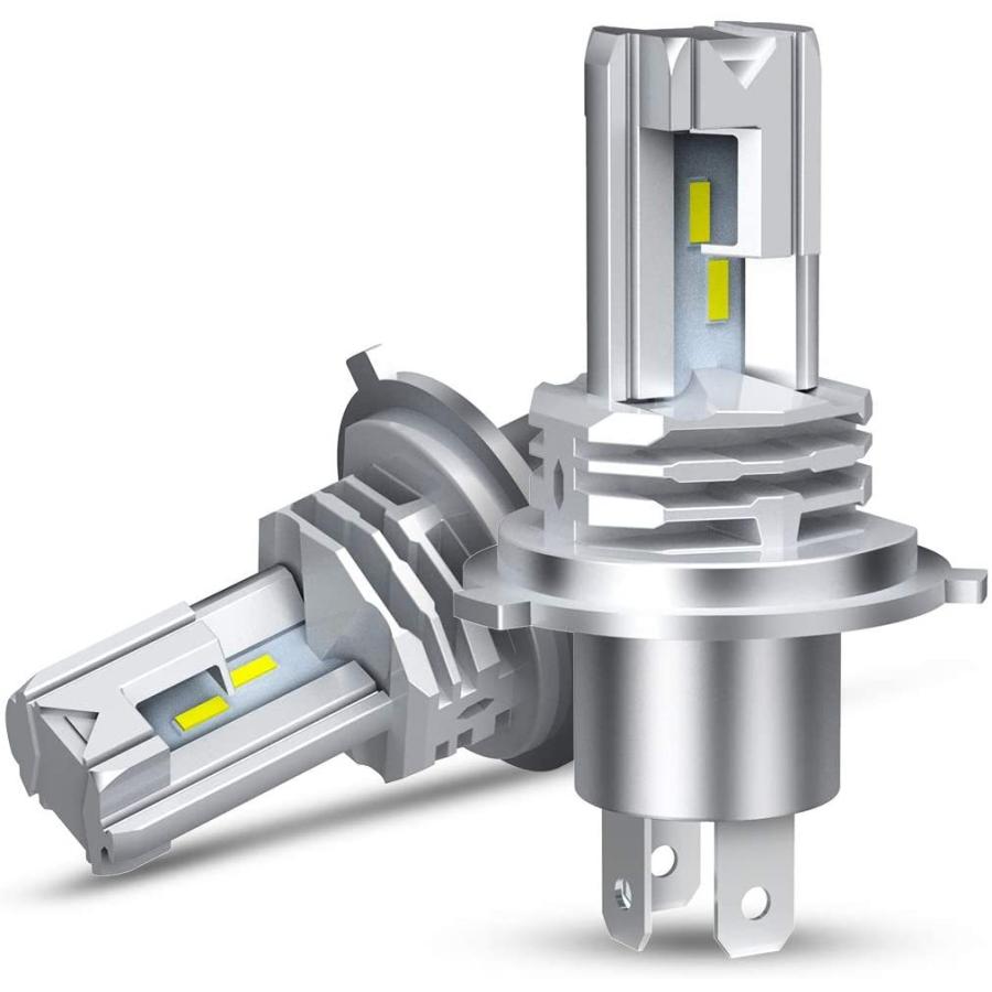 訳アリ】 SUPAREE PRO H4 LEDヘッドライト HI/LO切替 ファンレス 車