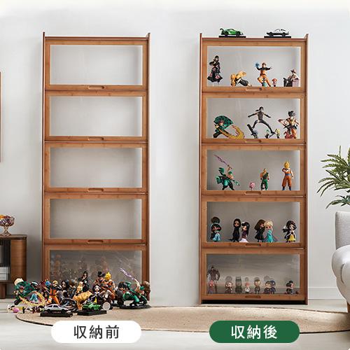 6%OFFクーポン☆シェルフ 本棚 収納ラック 収納棚 見せる収納 アクリル