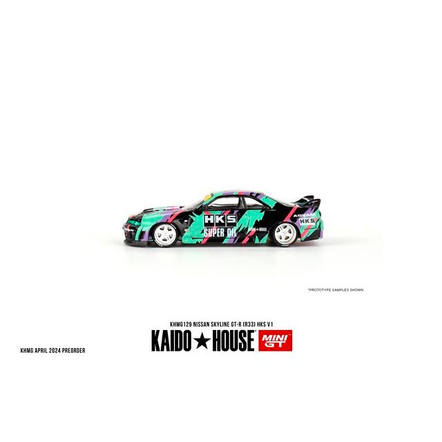 KAIDO HOUSE x TSM ミニGT 1/64 日産 スカイライン GT-R R33 HKS V1