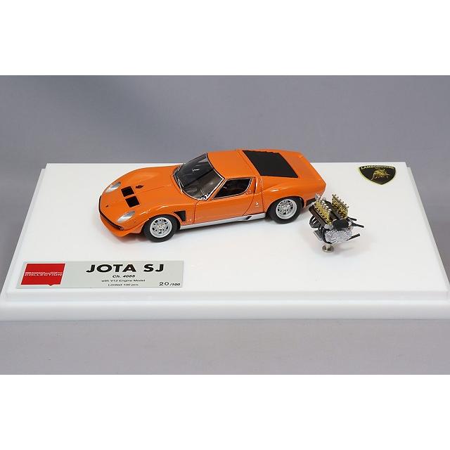 アイドロン 1/43 ランボルギーニ イオタ SJ #4088 V12エンジン付
