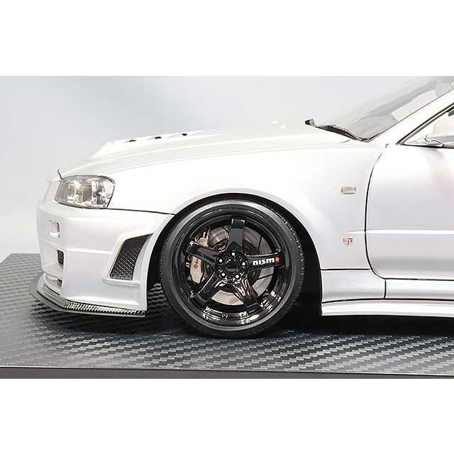 イグニッションモデル 1/18 ニスモ R34 GT-R Z-tune シルバー : キッド