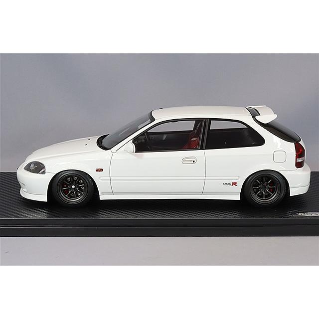 イグニッションモデル 1/18 ホンダ シビック (EK9) タイプR ホワイト