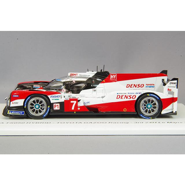 ミニカー/完成品 スパーク 1/43 トヨタ TS050 ハイブリッド GAZOO