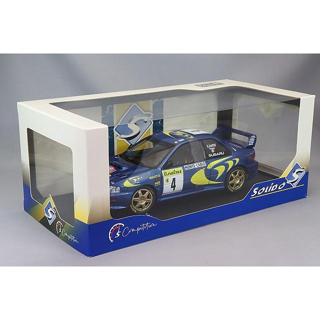 ソリド 1/18 スバル インプレッサ 22B 1997 モンテカルロ ラリー