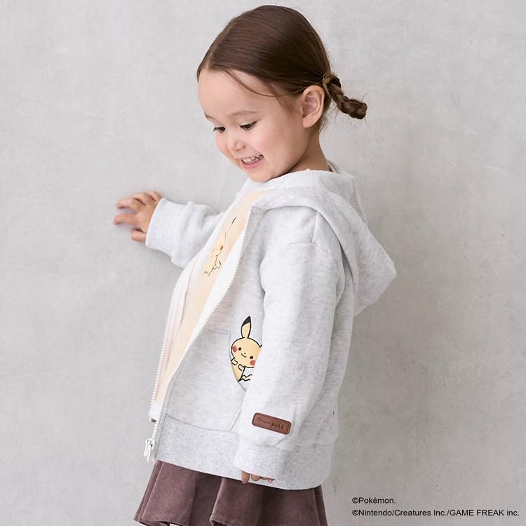 petit main 30％OFFセールモンポケ ジップパーカー プティマイン