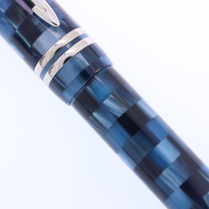 PARKER（パーカー） 万年筆 デュオフォールド チェック ブルーPT