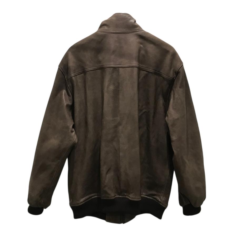 AURALEE（オーラリー） 【HEAVY LAMB LEATHER ZIP BLOUSON】 レザー