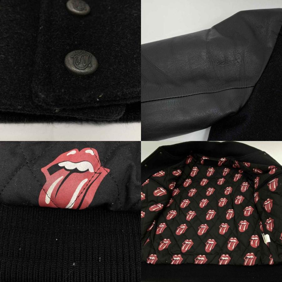 JACKROSE ジャックローズ ローリングストーンズ レザー袖 スタジャン