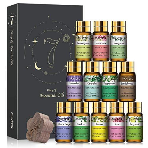 PHATOIL アロマオイル セット エッセンシャルオイルセット 精油 アロマ