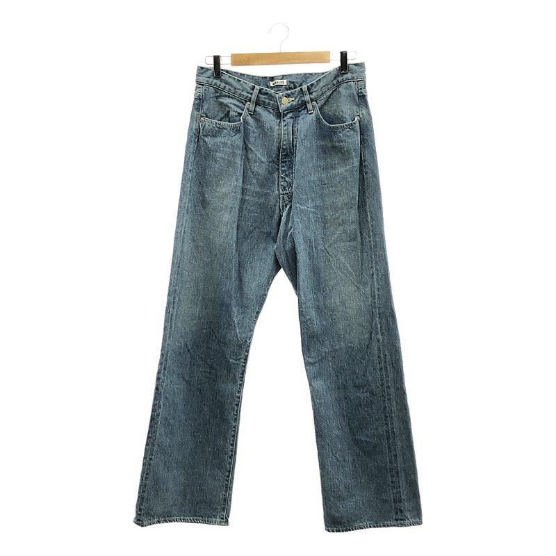 AURALEE（オーラリー） | 2024SS | SELVEDGE FADED LIGHT DENIM PANTS