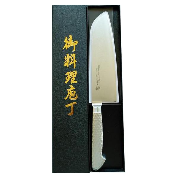 片岡製作所 ダマスカス 三徳 包丁 万能 鋼 ステンレス 日本製 プロ