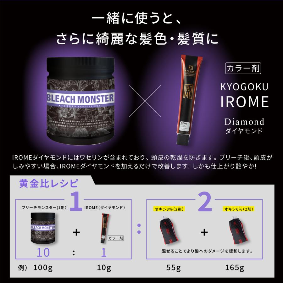 KYOGOKU PROFESSIONAL 公式 セットで17%OFF 【 KYOGOKU ブリーチ