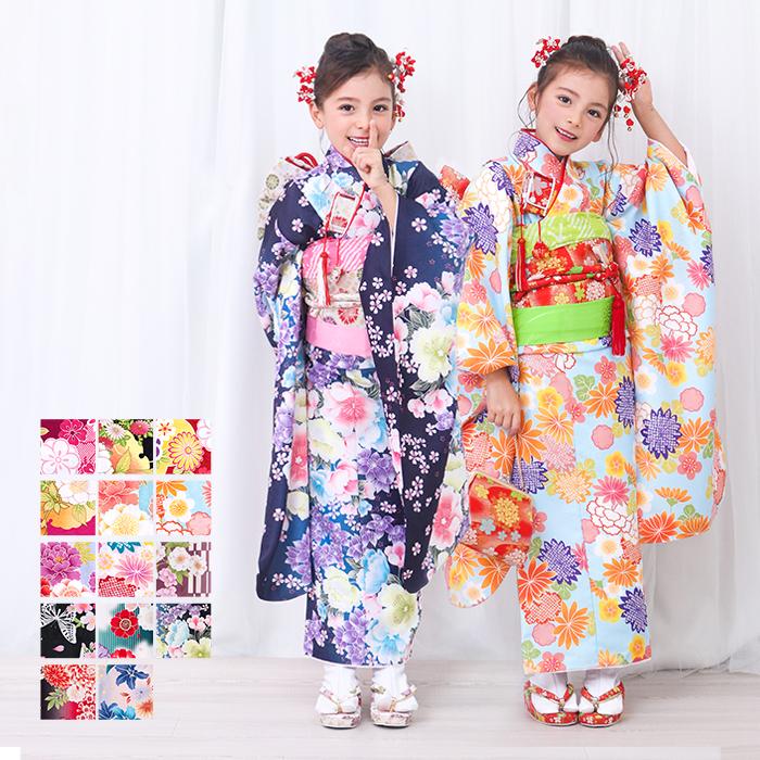 KYOETSU（京越） 四つ身着物 単品 七五三 着物 7歳 753 女の子 女児