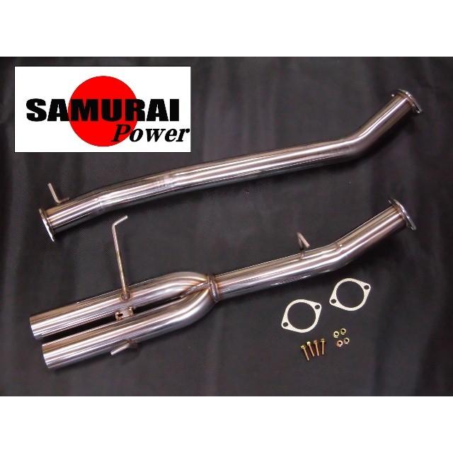 C35 ローレル RB25DET ターボ用 直管デュアル出しマフラー