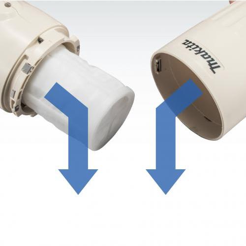 マキタ（makita） 掃除機 CL100DW 充電式クリーナー カプセル式 10.8V