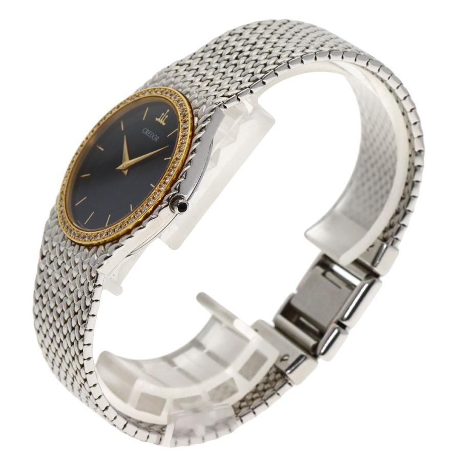 SEIKO（セイコー） 8N70-6140 クレドール ダイヤモンドベゼル 腕時計
