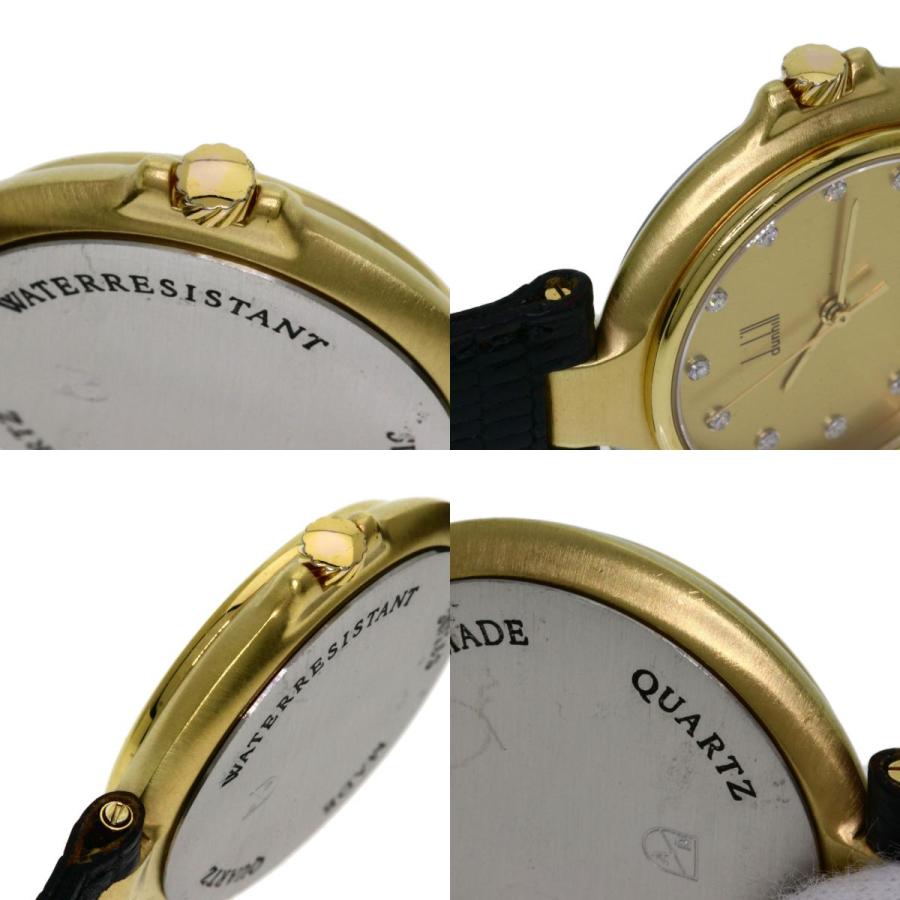 dunhill（ダンヒル） ミレニアム 12P ダイヤモンド 腕時計 GP リザード