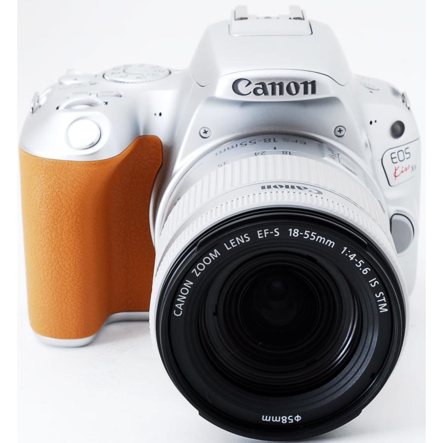 EOS Kiss キヤノン デジタル一眼 CANON X9 レンズキット シルバー 中古