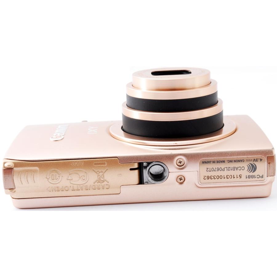 IXY キヤノン コンデジ CANON 430F ゴールド 中古 Wi-Fi搭載 SDカード