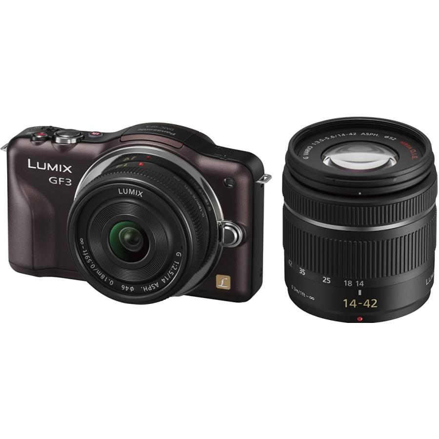 LUMIX パナソニック ミラーレス Panasonic DMC-GF3 ダブルレンズキット