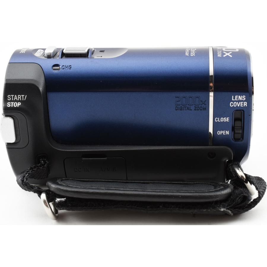 SONY（ソニー） ビデオカメラ SONY DCR-SX41 ブルー 中古 新品SDカード