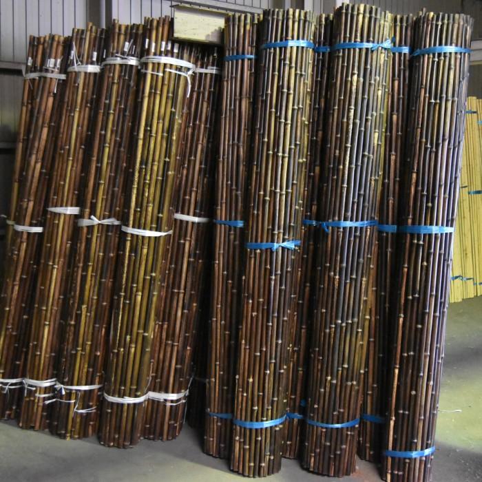 黒竹 2メートル 8分 1束（60本入り） : 竹材や庭園資材販売の大橋今右
