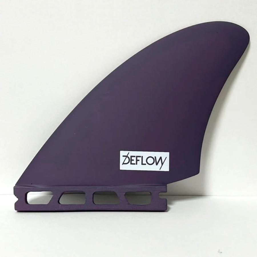 □DEFLOW/デフロウ □TWIN MID EVO - VIOLET FCS 2タブ対応フィン