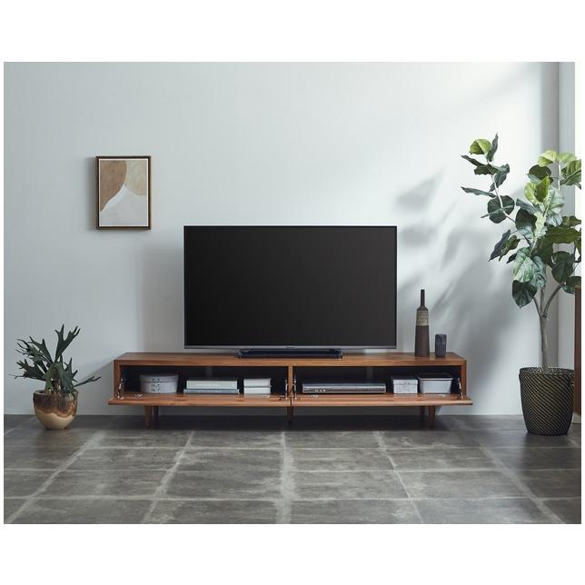 テレビボード チェリー材 おしゃれ 180 大川家具 国産 テレビ台 ハイ