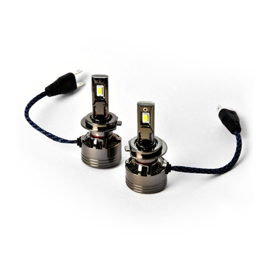 カワサキ Z250 ER250C 2013-2014 バイク用 LEDヘッドライト H7 2灯Hi