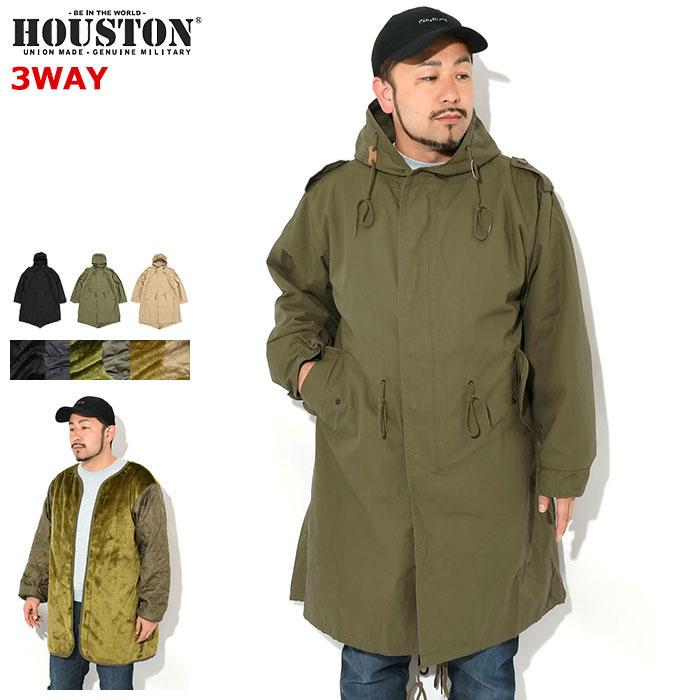 HOUSTON（ヒューストン） ジャケット メンズ M-51 パーカー ウィズ