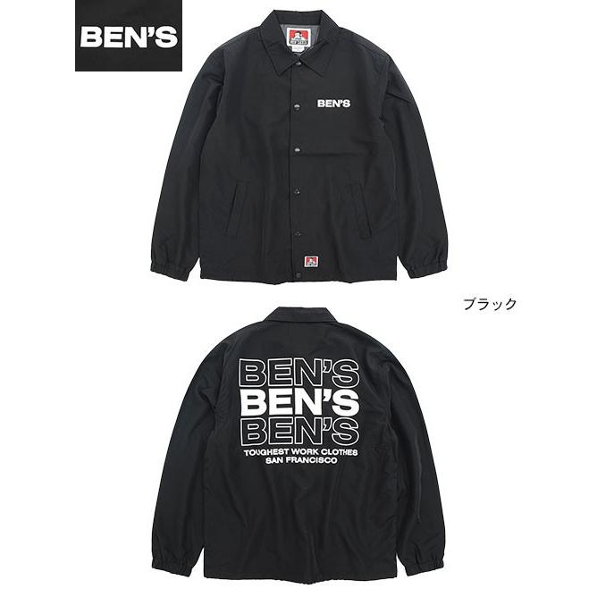 BEN DAVIS（ベンデイビス） ジャケット メンズ ロゴ プリント コーチ