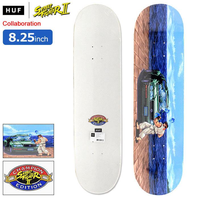 HUF（ハフ） スケボー スケートボード デッキ 8.25インチ STREET