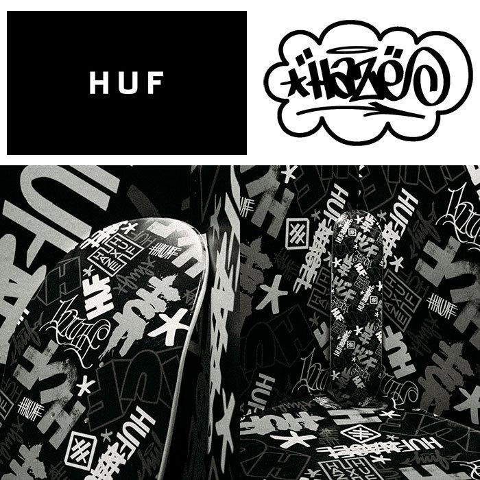 HUF（ハフ） スケボー スケートボード デッキ 8.25インチ HAZE Skate