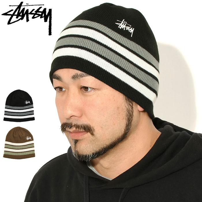 STUSSY（ステューシー） ニット帽 STUSSY Basic Striped Skullcap