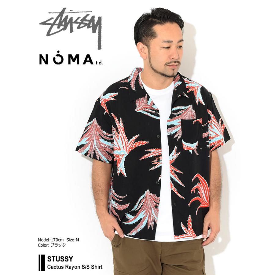 STUSSY（ステューシー） シャツ 半袖 メンズ Cactus Rayon (stussy