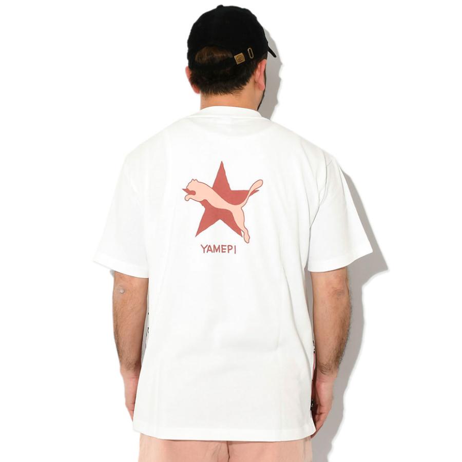 PUMA（プーマ） Tシャツ 半袖 メンズ ヤメピ グラフィック コラボ