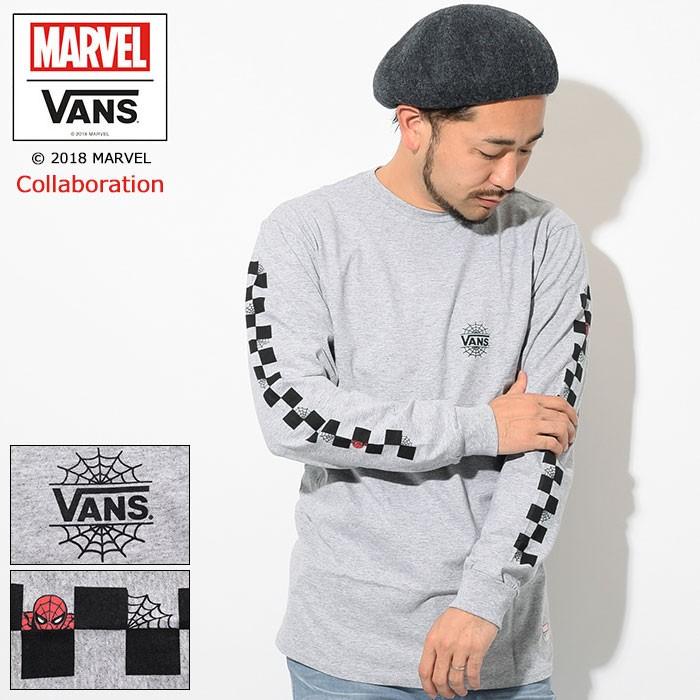 VANS（ヴァンズ） バンズ Tシャツ 長袖 メンズ マーベル