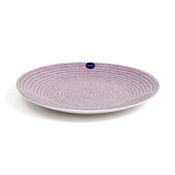24h アベック アラビア Avec 100198 プレート 20cm パープル 2枚セット