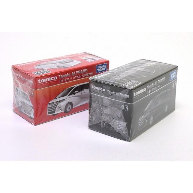 トミカプレミアム 43 トヨタ アルファード（通常品＆発売記念仕様
