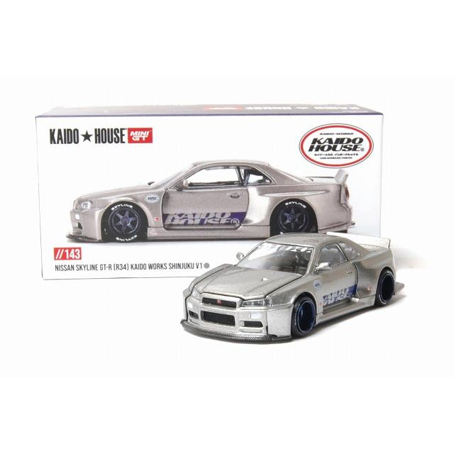 143 Nissan スカイライン GT-R R34 Kaido Works SHINJUKU V1(右
